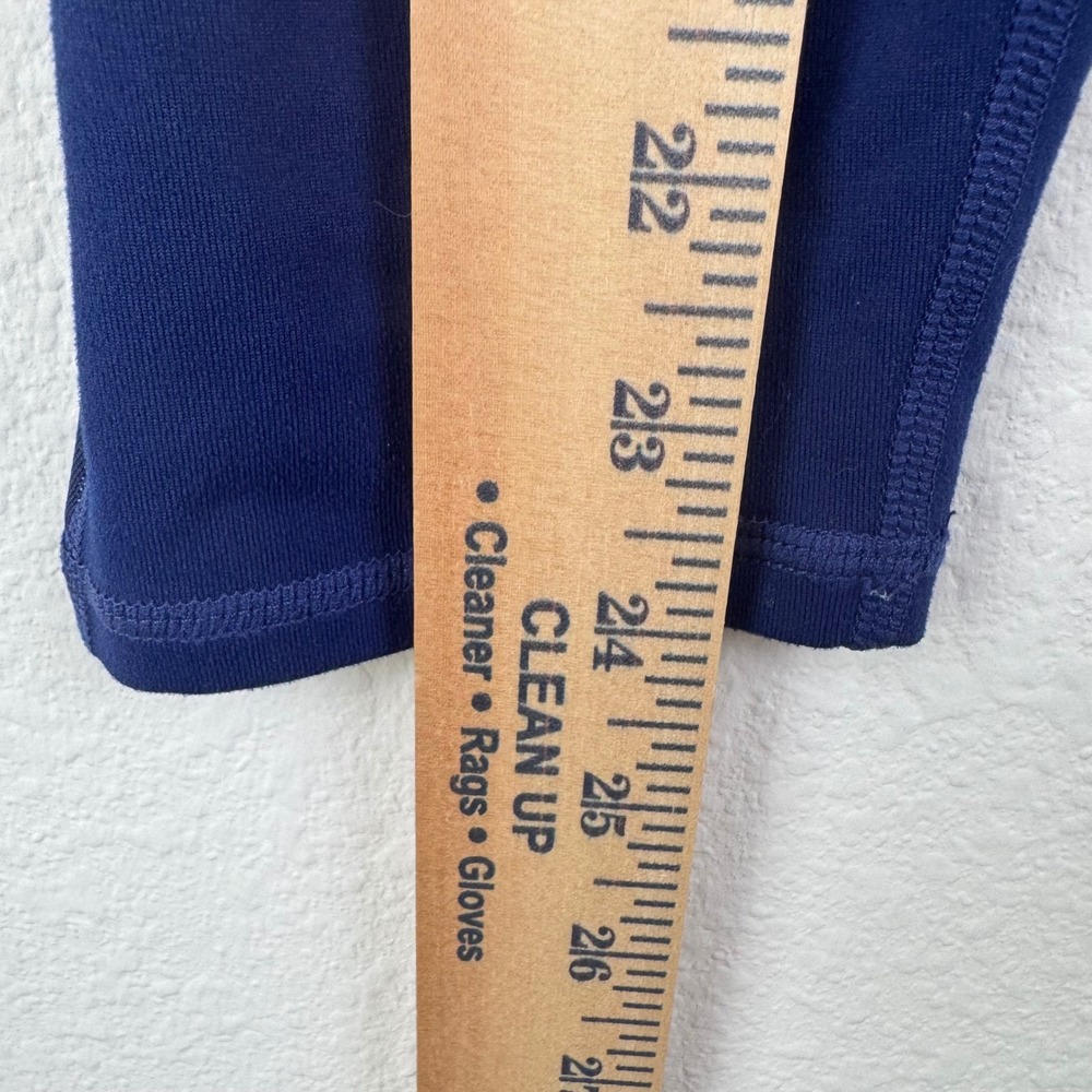 Fabletics Powerhold Leggings Womens XL Blue Excellent Mesh Pocket Athleisure - Picture 4 of 8
